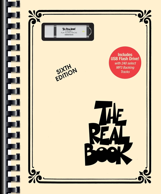 The Real Book Volume 1 Real Book Play Along Book/Usb Flash Drive (Real Books (Hal Leonard)) (Includes Online Access Code) - Image 1
