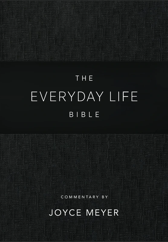 Everyday Life Bible: Black LeatherLuxe®: The Power of God's Word for Everyday Living
