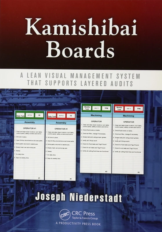 CRC Press Kamishibai Boards - Lean Visual Management Book