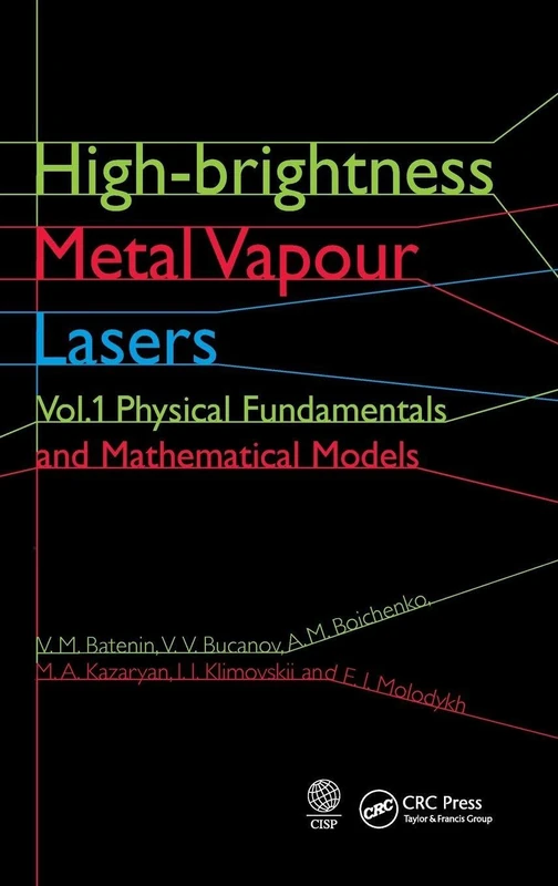 CRC Press High-brightness Metal Vapour Lasers: Volume I