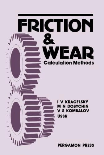 Friction and Wear: Calculation Methods