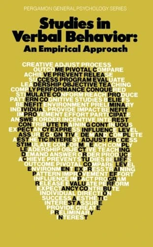 Studies in Verbal Behavior: An Empirical Approach