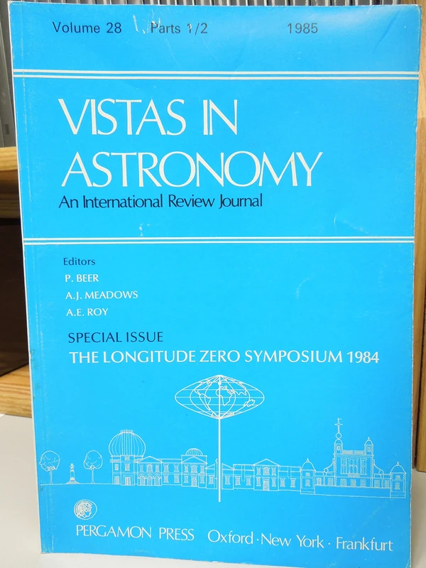 Vistas in Astronomy: Volume 28 - Image 1