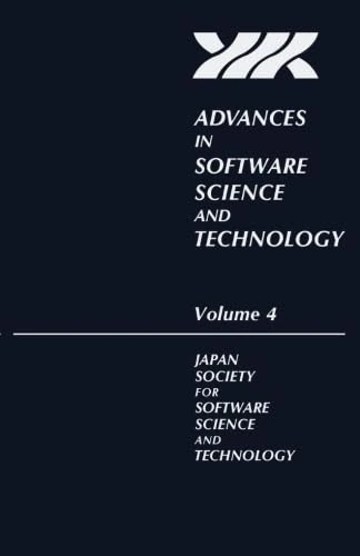 Advances in Software Science and Technology: Volume 4