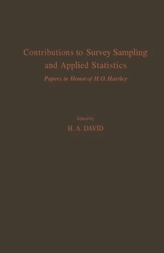 Contributions to Survey Sampling and Applied Statistics