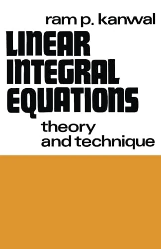 Linear Integral Equations: Theory and Technique