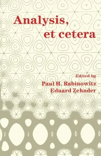 Analysis, et Cetera: Research Papers Published in Honor of Jürgen Moser's 60th Birthday