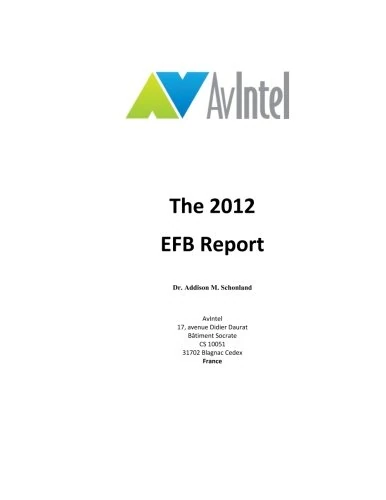 The 2012 Avlntel EFB Report