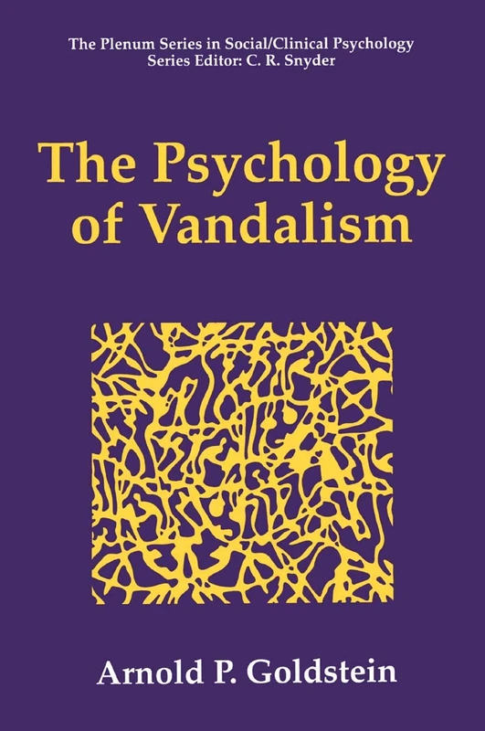 Springer - The Psychology of Vandalism - Clinical Psychology Book - Image 1