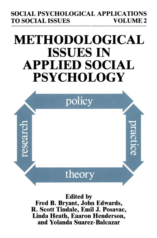 Methodological Issues in Applied Social Psychology: 2 (Social Psychological Applications To Social Issues, 2) - Image 1