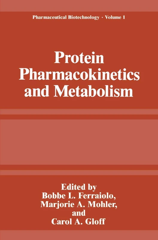 Springer - Protein Pharmacokinetics and Metabolism: 1