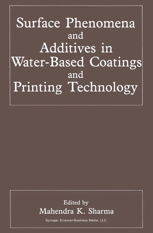 Surface Phenomena and Additives in Water-Based Coatings and Printing Technology - Image 1