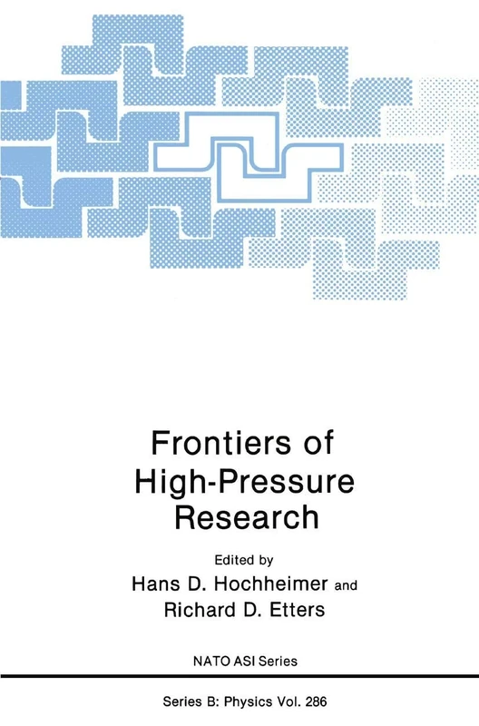 Frontiers of High-Pressure Research: 286 (NATO Science Series B:, 286)
