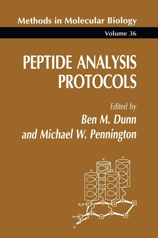Humana Peptide Analysis Protocols - Methods in Molecular Biology