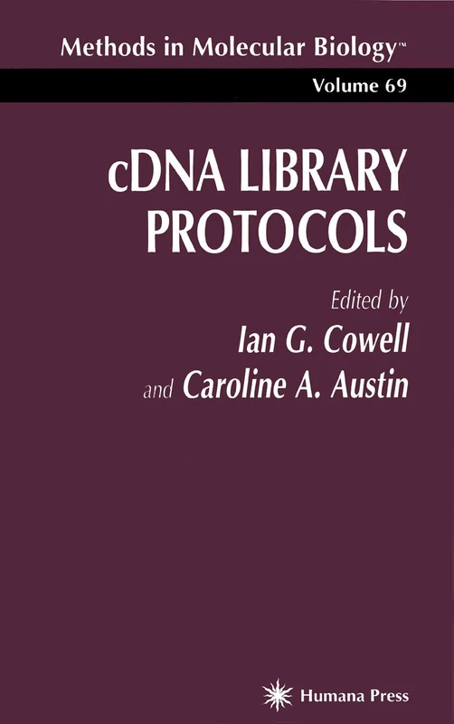 cDNA Library Protocols: 69 (Methods in Molecular Biology, 69) - Image 1