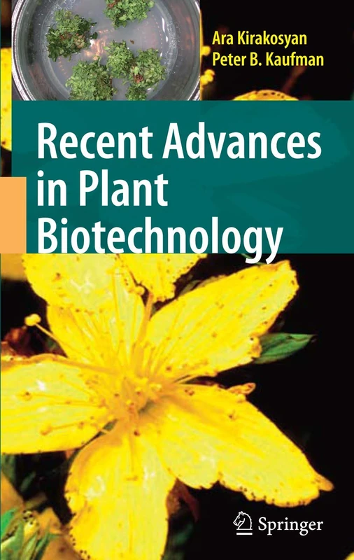 Springer - Recent Advances in Plant Biotechnology Book