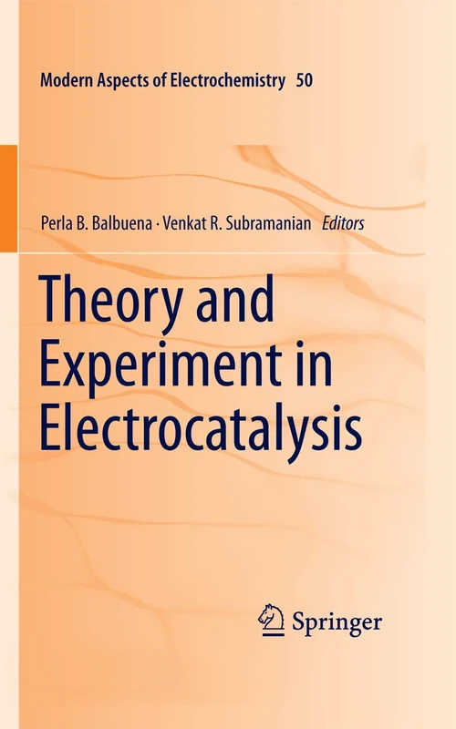 Springer Theory and Experiment in Electrocatalysis - Vol 50