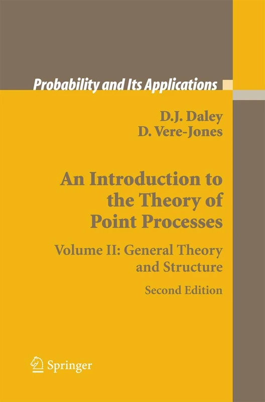 Springer - An Introduction to the Theory of Point Processes Vol II