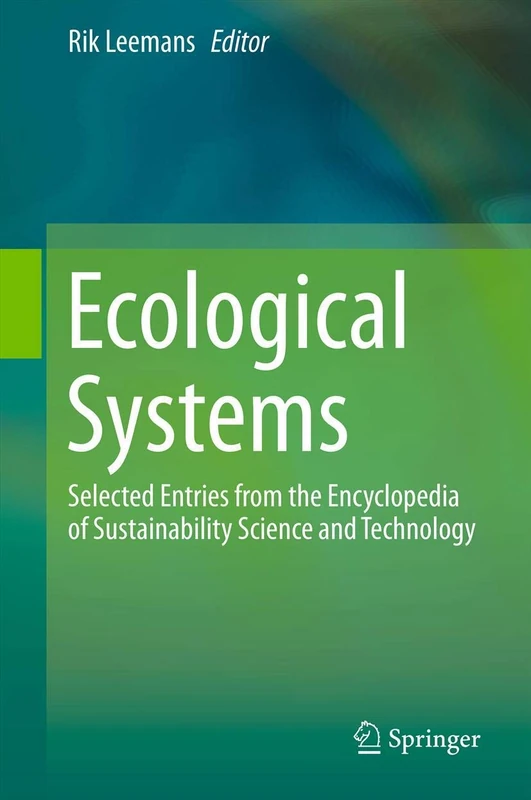 Springer Ecological Systems - Encyclopedia of Sustainability