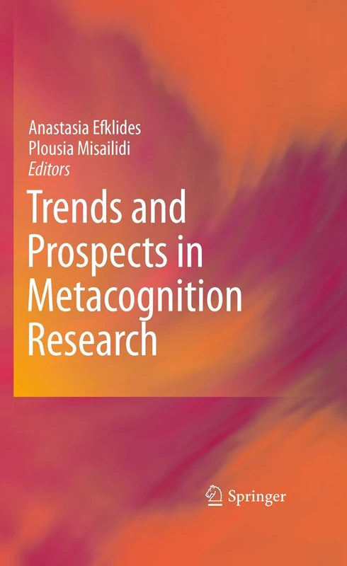 Springer - Trends and Prospects in Metacognition Research