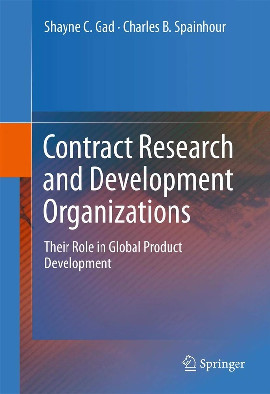 Springer - Contract Research and Development Organizations Book