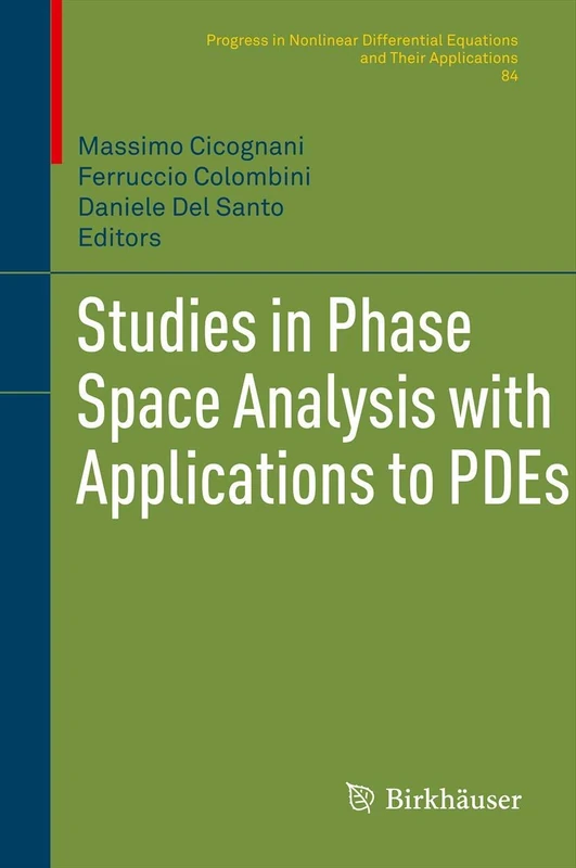Birkhauser Studies in Phase Space Analysis with Applications to PDEs