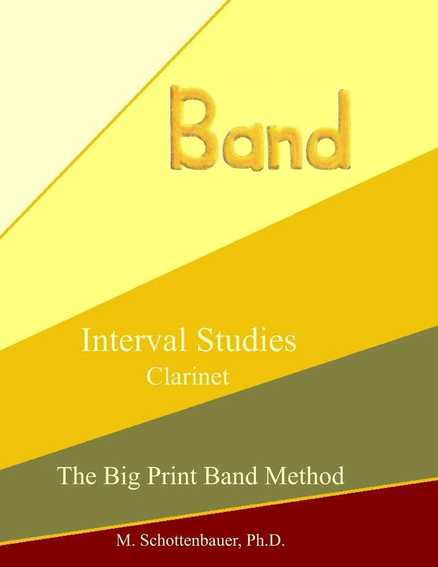 Interval Studies: Clarinet (The Big Print Band Method)