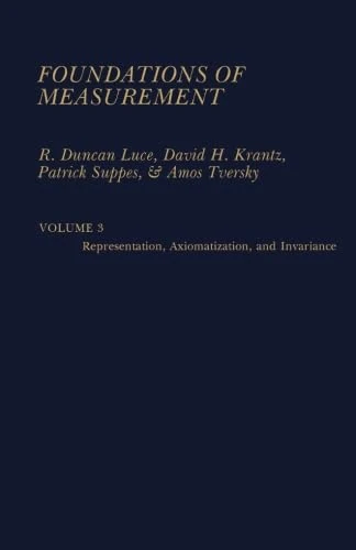 Foundations of Measurement: Volume 3 - Image 1