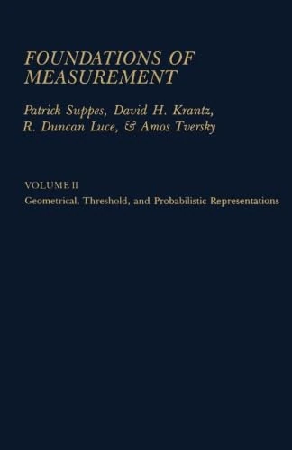 Foundations of Measurement: Volume 2