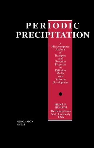Periodic Precipitation: A Microcomputer Analysis of Transport and Reaction Processes in Diffusion Media, with Software Development