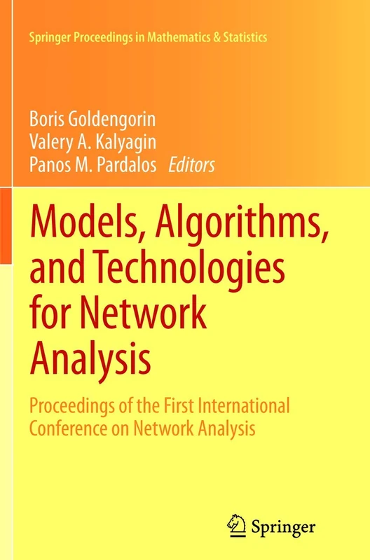 Springer Network Analysis Proceedings - Math & Statistics 32