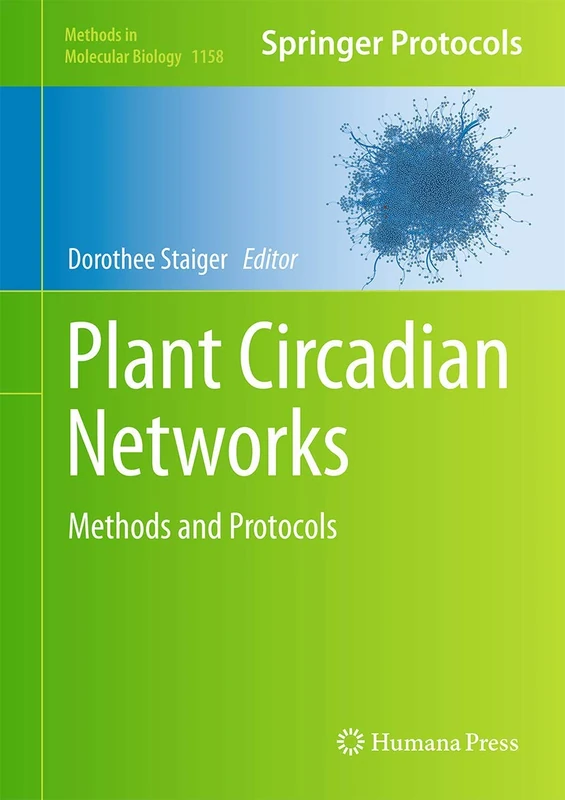Humana Plant Circadian Networks Methods and Protocols 1158