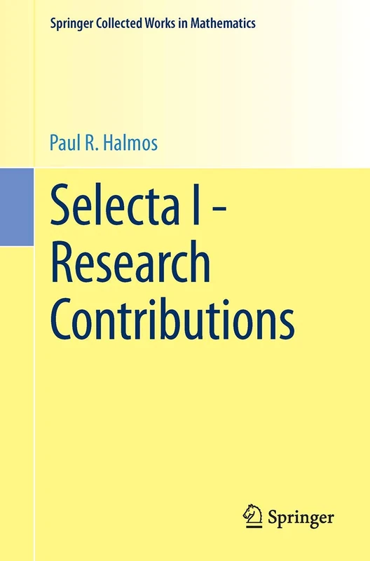 Selecta I - Research Contributions: 1 (Springer Collected Works in Mathematics) - Image 1