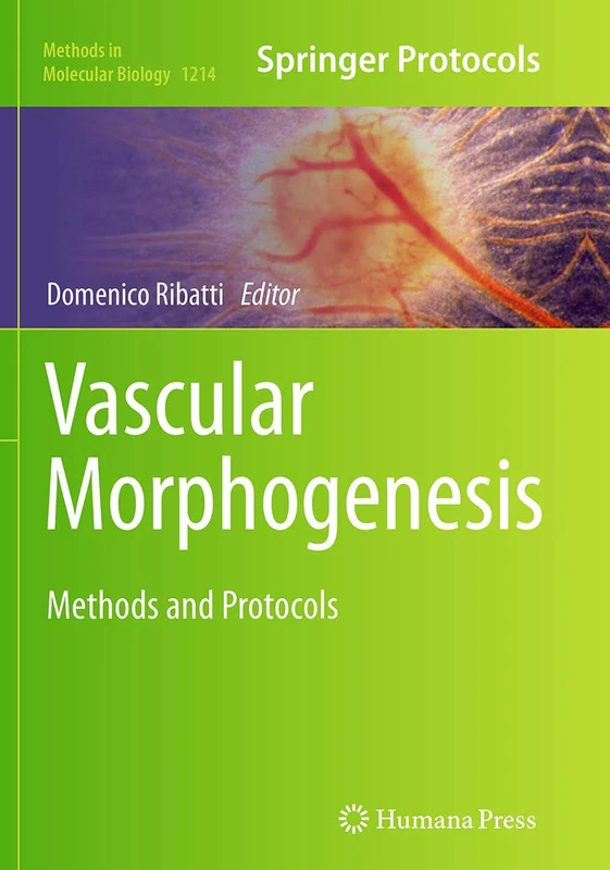 Vascular Morphogenesis: Methods and Protocols: 1214 (Methods in Molecular Biology, 1214)