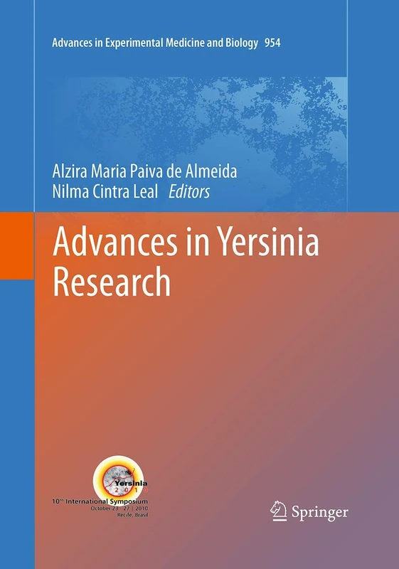 Advances in Yersinia Research: 954 (Advances in Experimental Medicine and Biology)