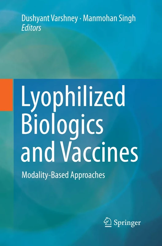 Lyophilized Biologics and Vaccines: Modality-Based Approaches