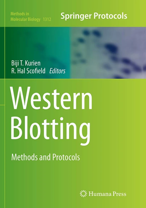 Humana Western Blotting: Methods and Protocols 1312 Book