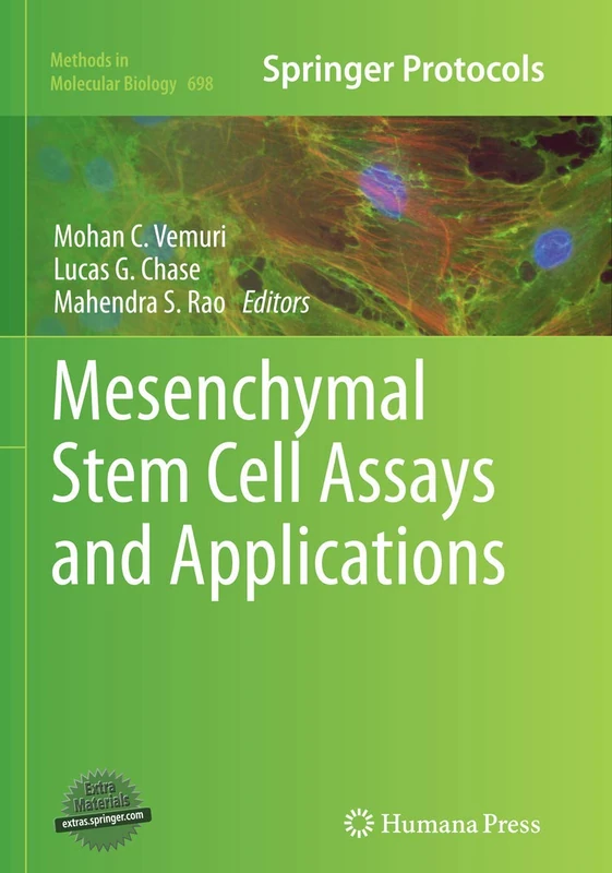 Humana Mesenchymal Stem Cell Assays and Applications Book