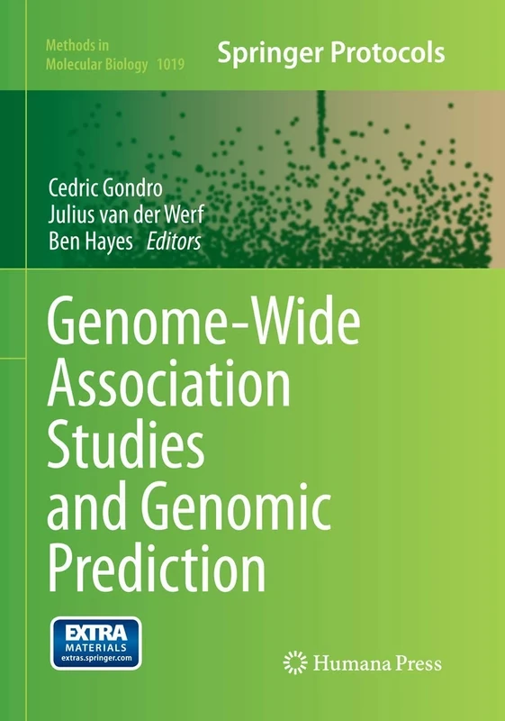 Genome-Wide Association Studies and Genomic Prediction: 1019 (Methods in Molecular Biology, 1019)