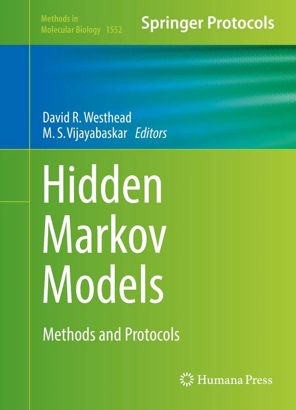 Humana Hidden Markov Models: Methods and Protocols 1552 Book