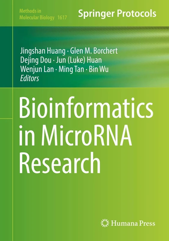 Bioinformatics in MicroRNA Research: 1617 (Methods in Molecular Biology, 1617)