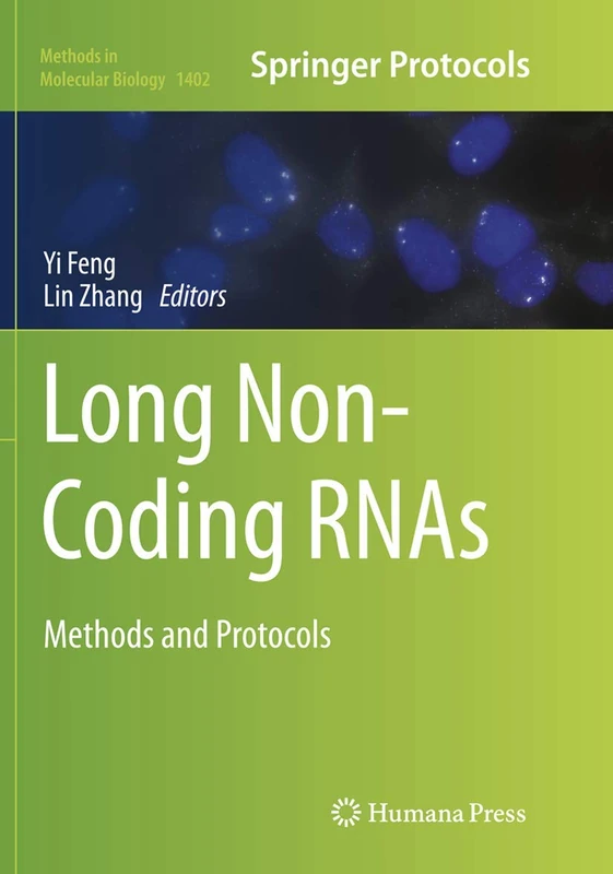 Long Non-Coding RNAs: Methods and Protocols: 1402 (Methods in Molecular Biology, 1402)