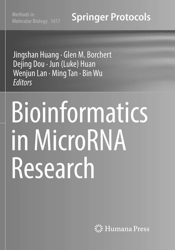Bioinformatics in MicroRNA Research: 1617 (Methods in Molecular Biology, 1617)