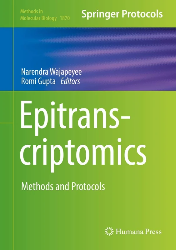 Epitranscriptomics: Methods and Protocols: 1870 (Methods in Molecular Biology, 1870)