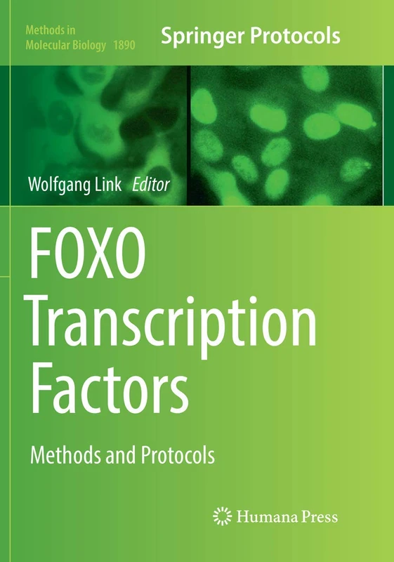 FOXO Transcription Factors: Methods and Protocols: 1890 (Methods in Molecular Biology, 1890)