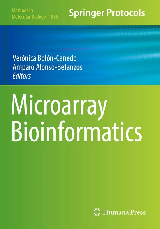 Humana Microarray Bioinformatics: 1986 - Methods in Molecular Biology
