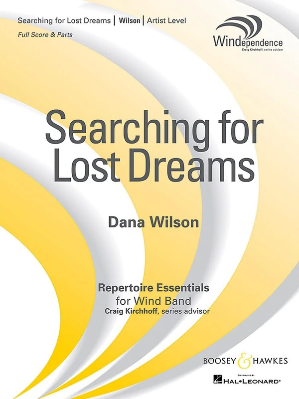 Searching for Lost Dreams: wind band. Partition et parties. - Image 1