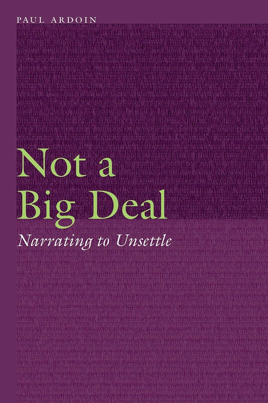 Not a Big Deal: Narrating to Unsettle (Frontiers of Narrative) - Image 1