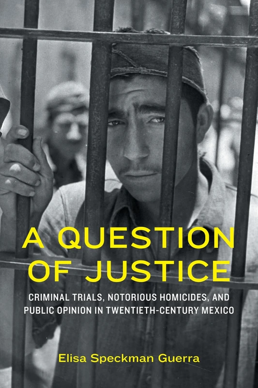 A Question of Justice: Criminal Trials, Notorious Homicides, and Public Opinion in Twentieth-Century Mexico (Confluencias)