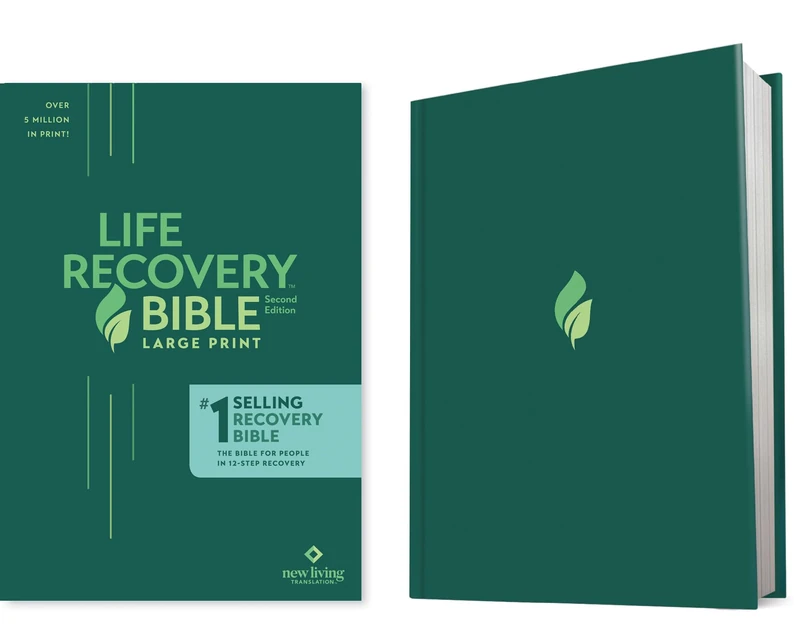 Tyndale Life Recovery Bible NLT - Large Print Edition